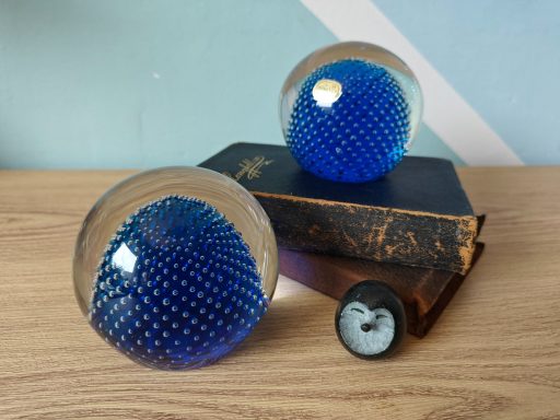 Bohemia glass XL paperweight 