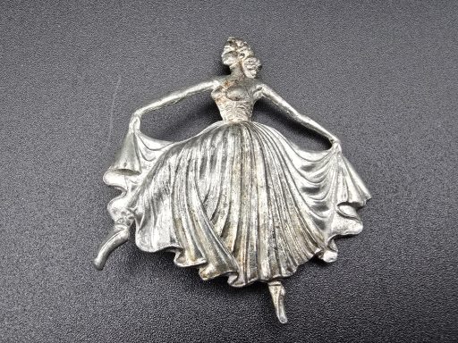 Art deco style vintage brooch pin