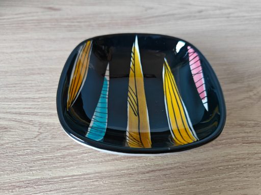SOLD Schramberg Majolika-Fabrik (SMF) square dish / plate